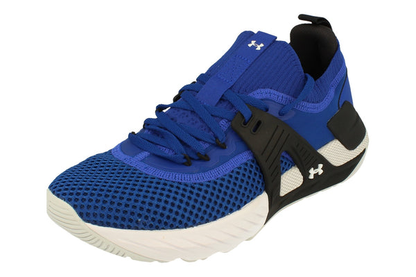 Under Armour Project Rock 4 Mens Trainers 3023695  400 - Blue Black 400 - Photo 0