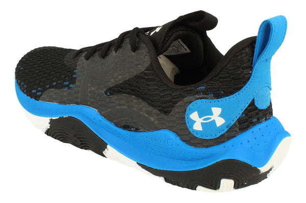 Under Armour Spawn 3 Mens Basketball Trainers 3023738  003 - Black 003 - Photo 0