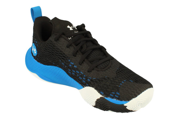 Under Armour Spawn 3 Mens Basketball Trainers 3023738  003 - Black 003 - Photo 0