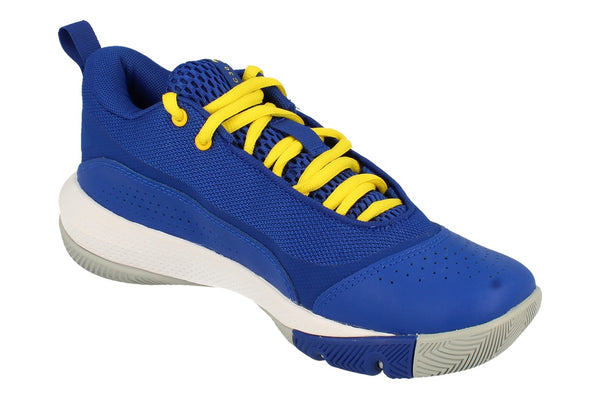 Under Armour GS Sc 3Zero IV Basketball Trainers 3023918  403 - Blue White 403 - Photo 0