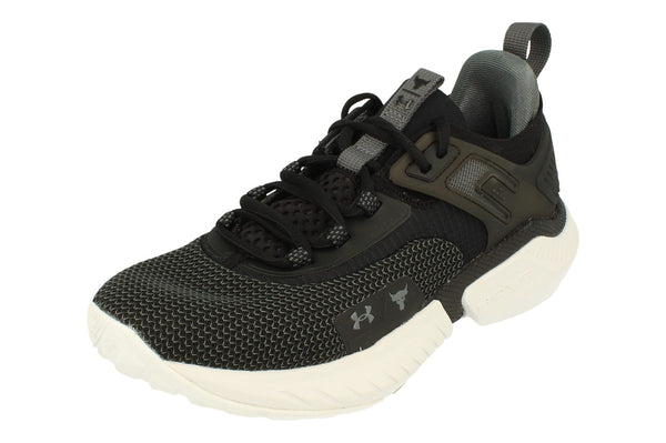 Under Armour Ua Project Rock 5 Mens Trainers 3025435  003 - Black White 003 - Photo 0