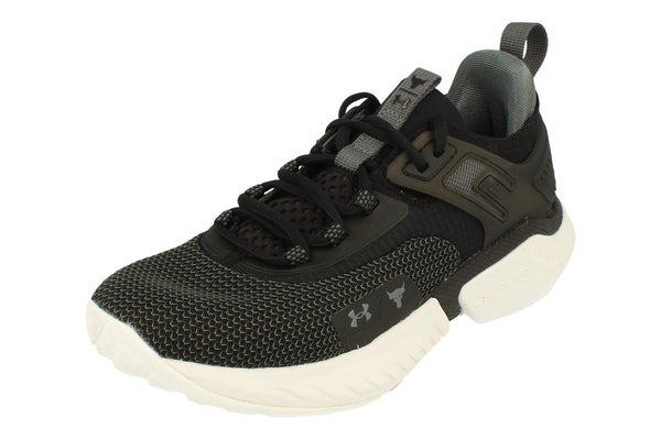 Under Armour Ua Project Rock 5 Mens Trainers 3025435  003 - Black White 003 - Photo 0