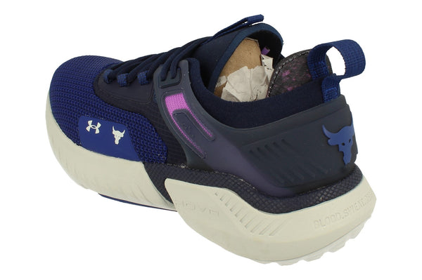 Under Armour Project Rock 5 Disrupt Mens Trainers 3025976  401 - Blue Navy 401 - Photo 0