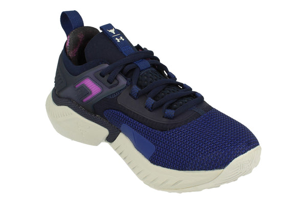 Under Armour Project Rock 5 Disrupt Mens Trainers 3025976  401 - Blue Navy 401 - Photo 0