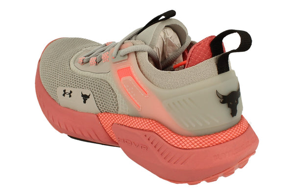 Under Armour Ua Project Rock 5 Home Gym Womens Trainers 3026208  103 - Grey Pink 103 - Photo 0