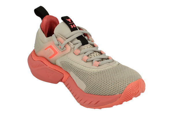 Under Armour Ua Project Rock 5 Home Gym Womens Trainers 3026208  103 - Grey Pink 103 - Photo 0