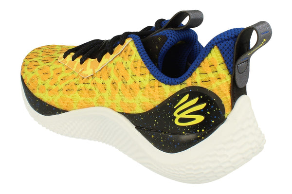 Under Armour Curry 10 Bang Bang Mens Basketball Trainers 3026272  700 - Yellow Black 700 - Photo 0