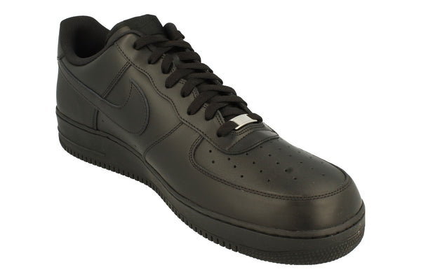 Nike Air Force 1 07 Mens Trainers 315122  001 - Black Black 001 - Photo 0