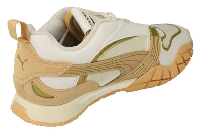 Puma Kyron Poison Flower Womens 374770  001 - Puma White Natural Vachetta 01 - Photo 2