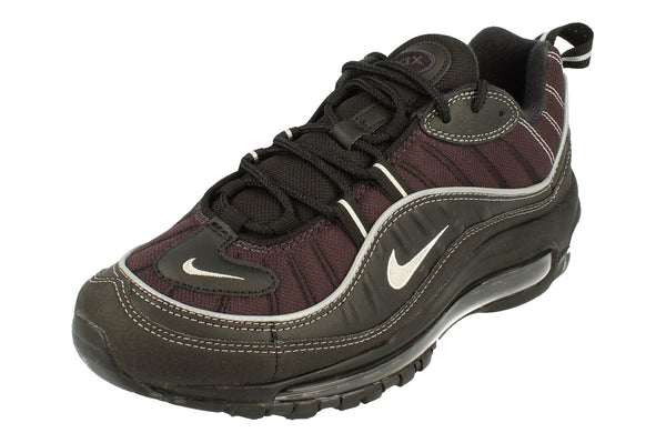 Nike Air Max 98 Mens 640744 013 - Black Metallic Silver Oil Grey 013 - Photo 0