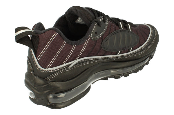 Nike Air Max 98 Mens 640744 013 - Black Metallic Silver Oil Grey 013 - Photo 0
