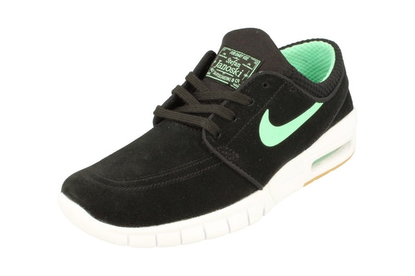 Nike Sb Stefan Janoski Max L Mens Trainers 685299  039 - Black Green Glow White 039 - Photo 0