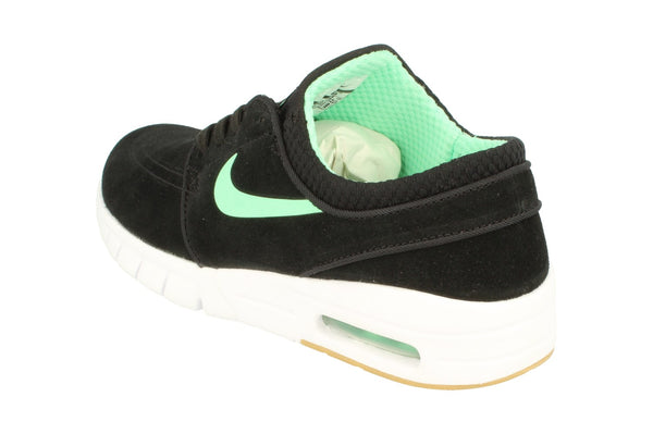 Nike Sb Stefan Janoski Max L Mens Trainers 685299  039 - Black Green Glow White 039 - Photo 0