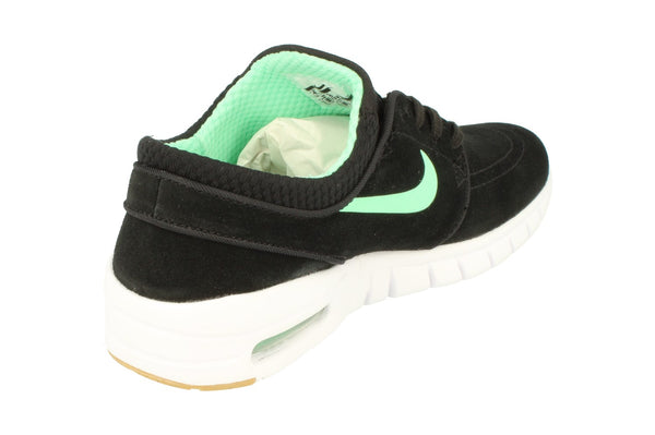Nike Sb Stefan Janoski Max L Mens Trainers 685299  039 - Black Green Glow White 039 - Photo 0