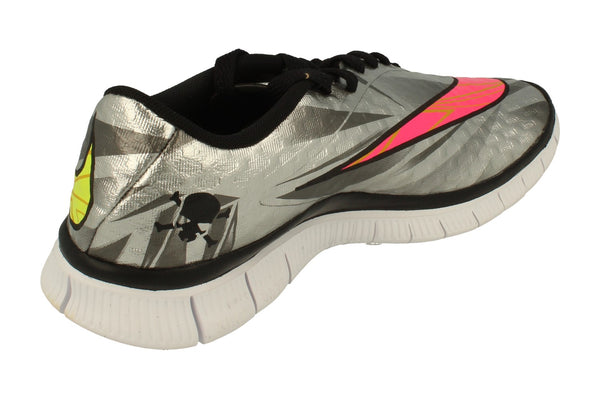 Nike Free Hypervenom GS Trainers 705390  002 - Chrome Volt Hyper Pink Metallic Gold Coin 002 - Photo 0