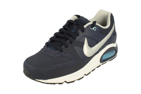 Nike Air Max Command Leather Mens 749760 401 - Obsidian Metallic Silver 401 - Photo 0