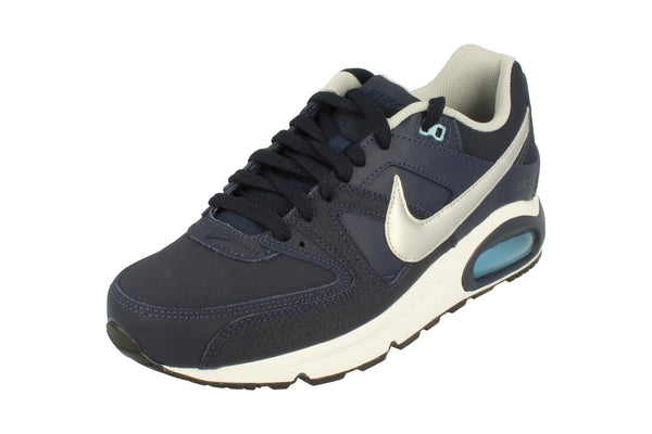 Nike Air Max Command Leather Mens 749760 401 - Obsidian Metallic Silver 401 - Photo 0
