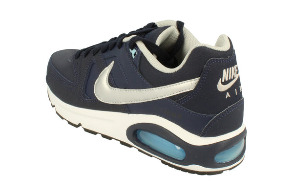 Nike Air Max Command Leather Mens 749760 401 - Obsidian Metallic Silver 401 - Photo 0