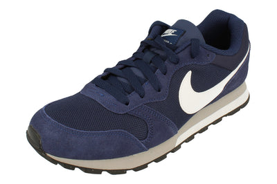 Nike Md Runner Mens Trainers 749794  410 - Midnight Navy White Wolf Grey 410 - Photo 0