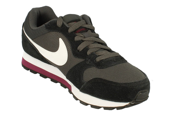 Nike Womens Md Runner 2 Trainers 749869 012 - Anthracite White Black 012 - Photo 0