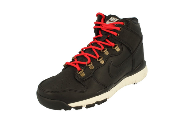 Nike Sb Dunk High Boot Mens Hi Top Trainers 806335  012 - Black Sail Ale Brown 012 - Photo 0