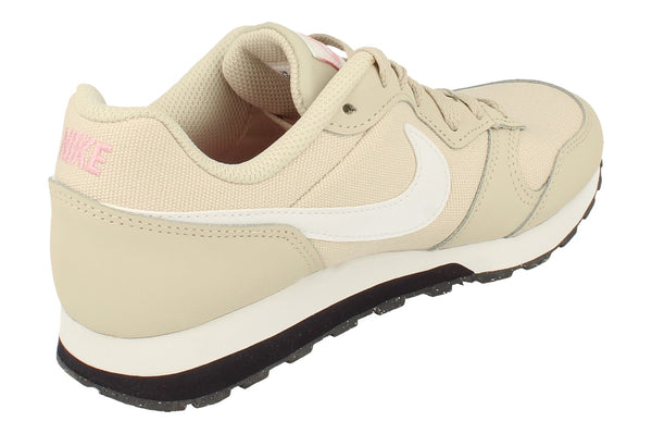 Nike Md Runner 2 GS Trainers 807319  013 - Desert Sand White Pink 013 - Photo 0