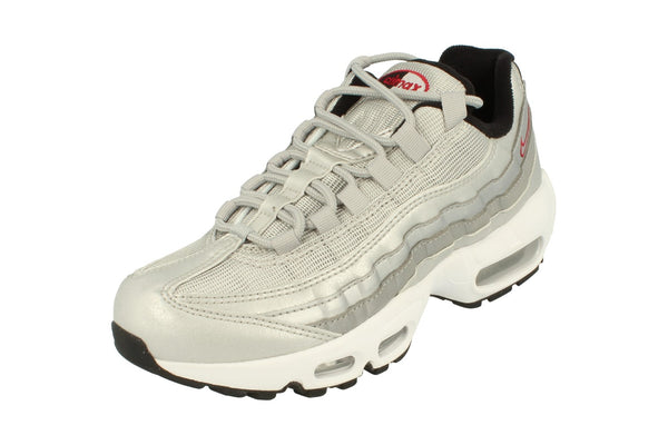 Nike Womens Air Max 95 QS 814914  002 - Metallic Silver Varsity Red 002 - Photo 0