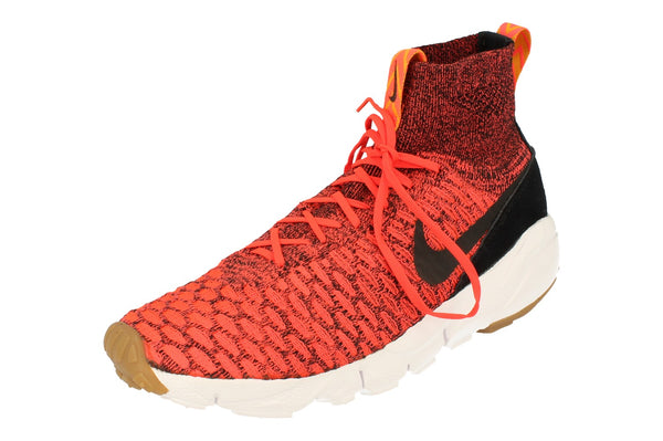 Nike Air Footscape Magista Flyknit Mens Trainers 816560  600 - Bright Crimson Gold 600 - Photo 0