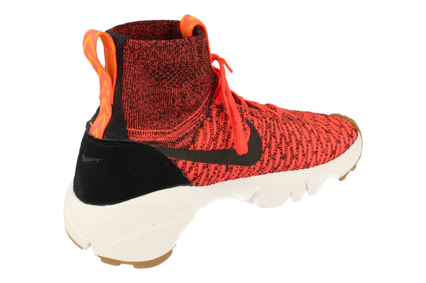 Nike Air Footscape Magista Flyknit Mens Trainers 816560  600 - Bright Crimson Gold 600 - Photo 0