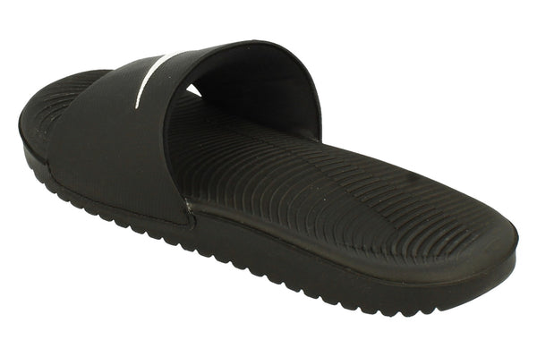 Nike Kawa Slide Gs/Ps 819352 Junior Slides  001 - Black White 001 - Photo 0
