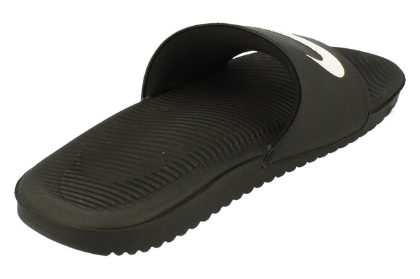 Nike Kawa Slide Gs/Ps 819352 Junior Slides  001 - Black White 001 - Photo 0