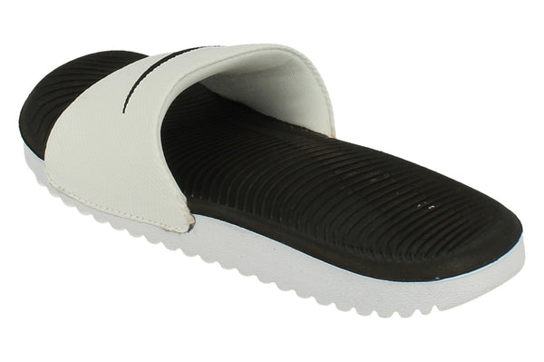 Nike Kawa Slide Gs/Ps 819352 Junior Slides  100 - White Black 100 - Photo 0