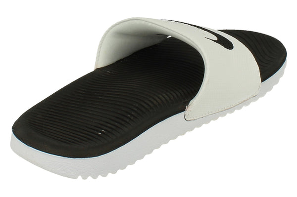 Nike Kawa Slide Gs/Ps 819352 Junior Slides  100 - White Black 100 - Photo 0