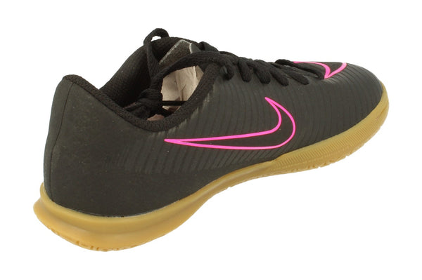Nike Junior Mercurial Vortex III IC Football Boots 831953 Trainers  006 - Black Pink Blast 006 - Photo 0