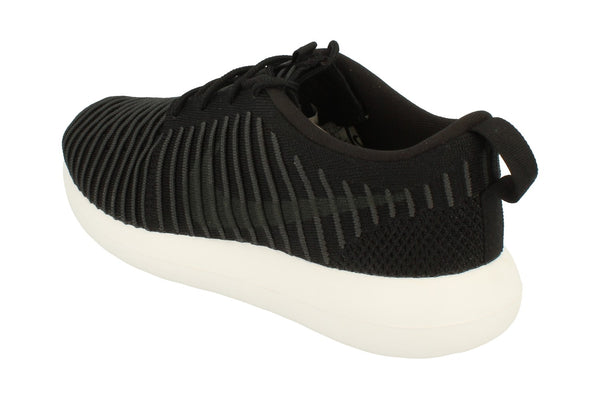 Nike Roshe Two Flyknit Mens 844833  001 - Black Dark Grey White Volt 001 - Photo 0