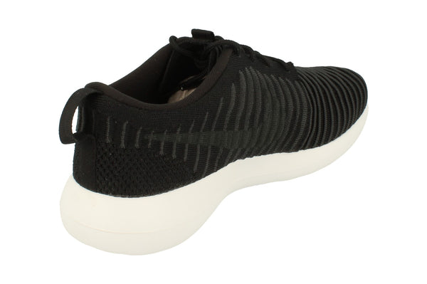 Nike Roshe Two Flyknit Mens 844833  001 - Black Dark Grey White Volt 001 - Photo 0