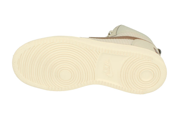 Nike Womens Court Borough Mid Prem Trainers 844907  003 - Light Bone Metallic Red Bronze 003 - Photo 0