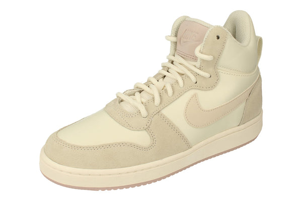 Nike Womens Court Borough Mid Prem Trainers 844907 101 - Sail Light Orewood Brown Silt Red 101 - Photo 0