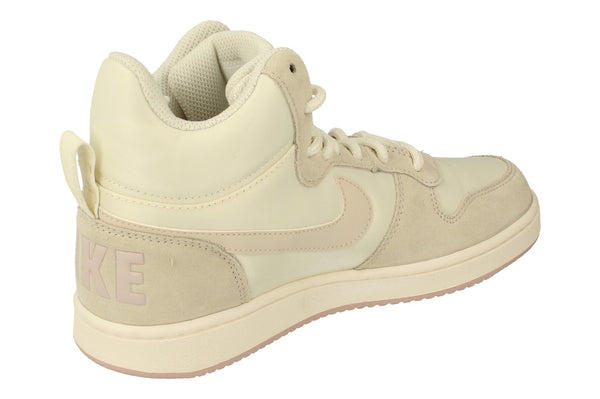 Nike Womens Court Borough Mid Prem Trainers 844907 101 - Sail Light Orewood Brown Silt Red 101 - Photo 0
