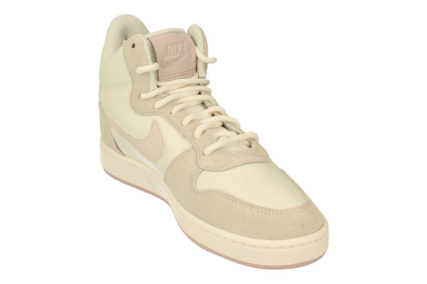 Nike Womens Court Borough Mid Prem Trainers 844907 101 - Sail Light Orewood Brown Silt Red 101 - Photo 0