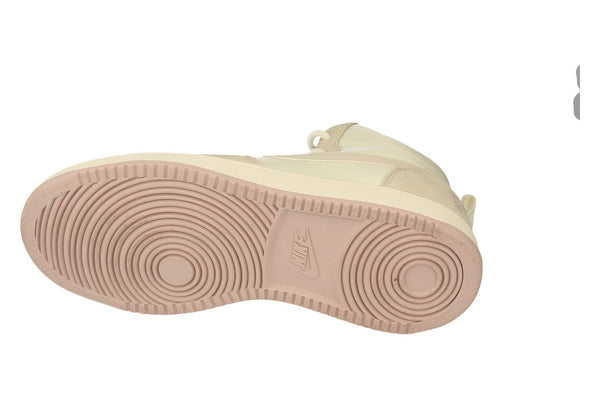 Nike Womens Court Borough Mid Prem Trainers 844907 101 - Sail Light Orewood Brown Silt Red 101 - Photo 0