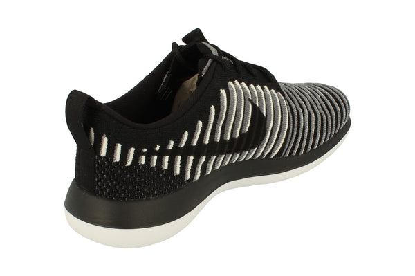 Nike Womens Roshe Two Flyknit 844929  001 - Black White Cool Grey 001 - Photo 0