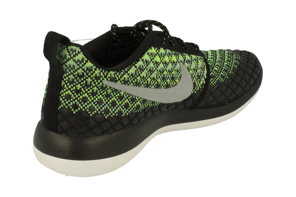 Nike Roshe Two Flyknit 365 Mens 859535  700 - Wolf Grey Green Glow 700 - Photo 0