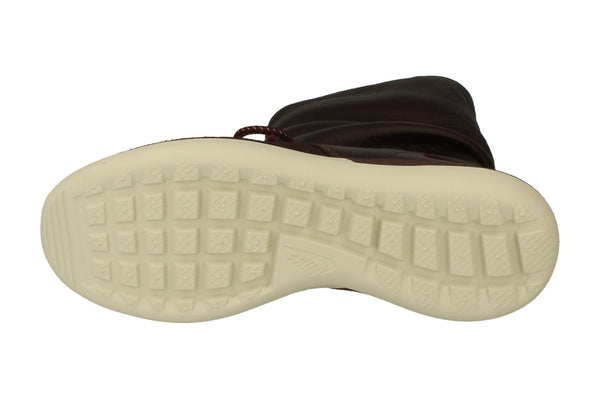 Nike Womens Roshe Two Hi Flyknit Trainers 861708 Sneakers Boots  600 - Deep Burgundy 600 - Photo 0