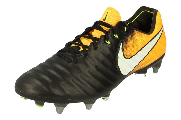 Nike Tiempo Legend Vii Sg-Pro Mens Football Boots 897753  008 - Black White Laser Orange 008 - Photo 0