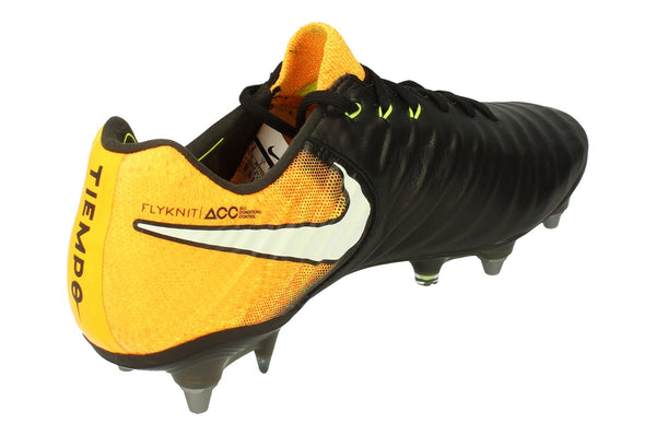 Nike Tiempo Legend Vii Sg-Pro Mens Football Boots 897753  008 - Black White Laser Orange 008 - Photo 0