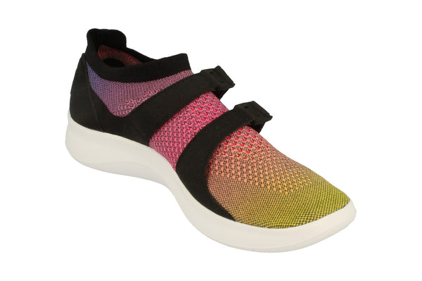 Nike Air Sockracer Flyknit PRM Mens 898021  700 - Yellow Strike White Pink 700 - Photo 0