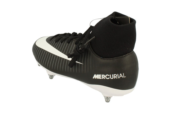 Nike Junior Mercurial Victory VI DF SG Football Boots 903596 002 - Black White Dark Grey 002 - Photo 0