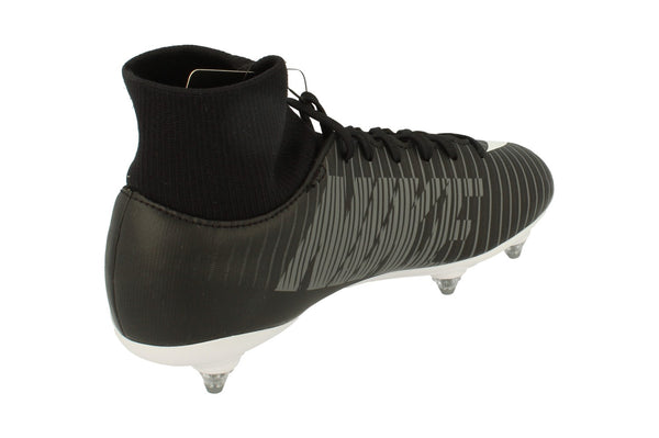 Nike Junior Mercurial Victory VI DF SG Football Boots 903596 002 - Black White Dark Grey 002 - Photo 0