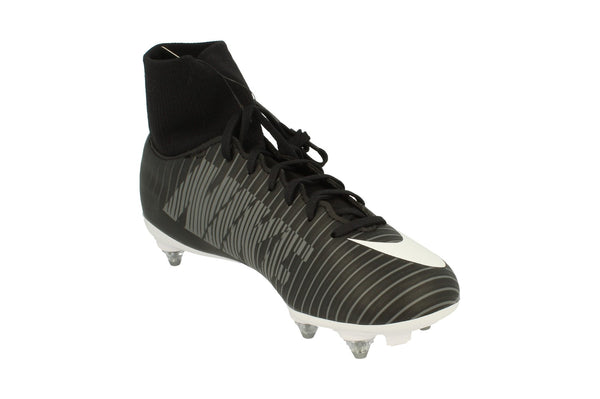 Nike Junior Mercurial Victory VI DF SG Football Boots 903596 002 - Black White Dark Grey 002 - Photo 0